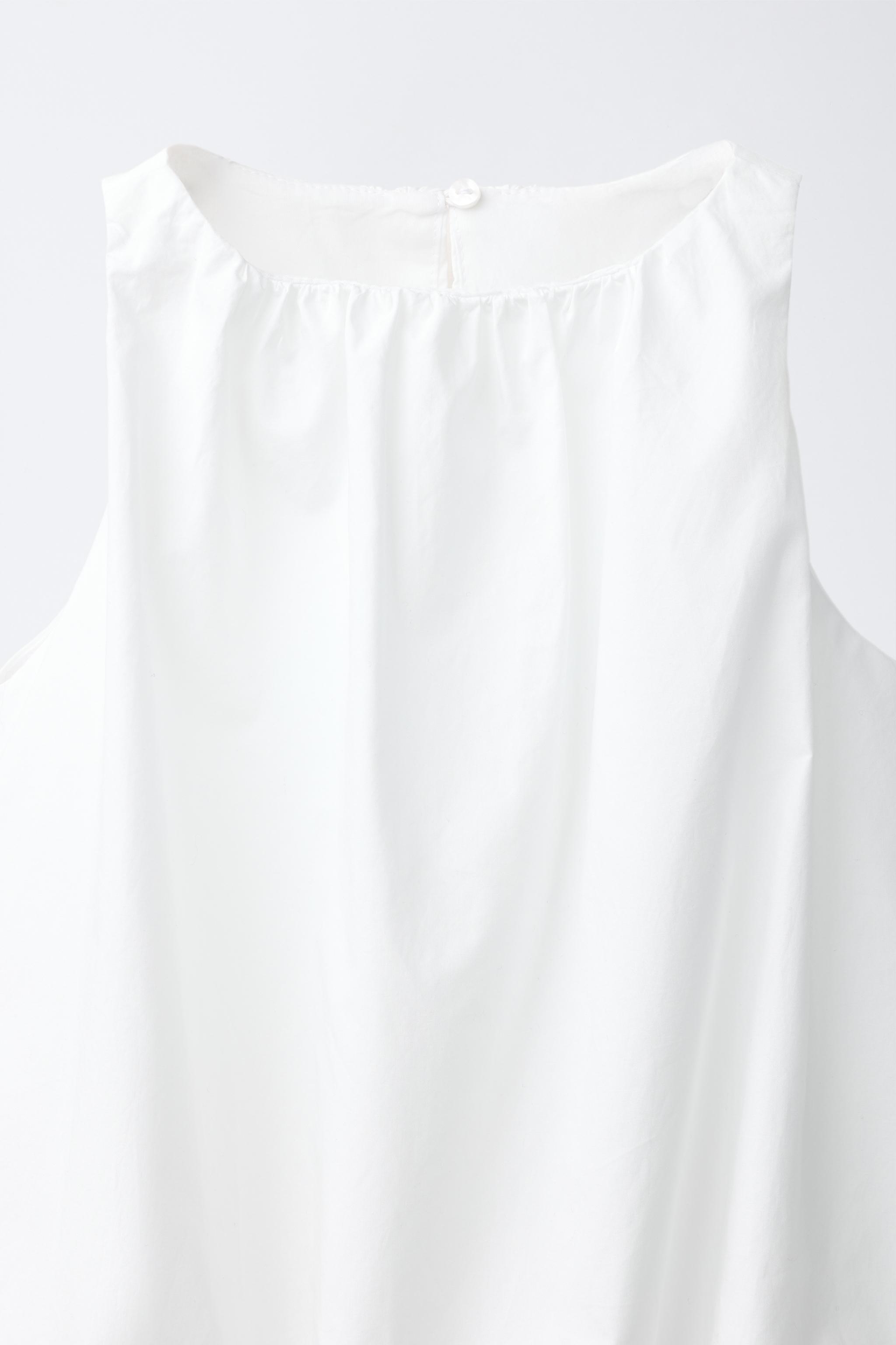 POPLIN PUFFY TOP